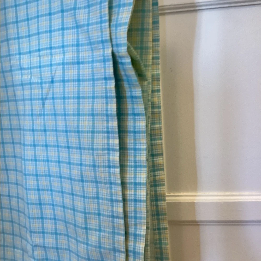 Vintage Westpoint Steven’s Plaid Flat Sheet/ fabric
